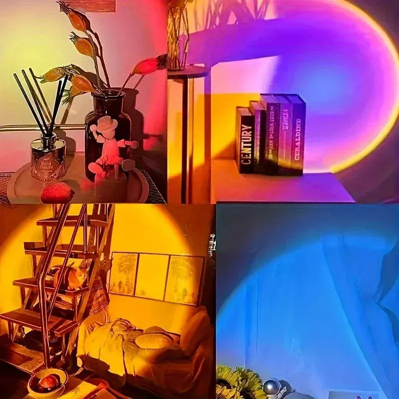 Zonsondergang LED Projector Nachtlampen