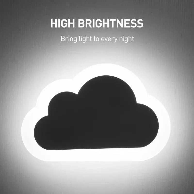 SkyWallGlow Wolk Wandlampje Warm Wit 10W Model Nachtlampen