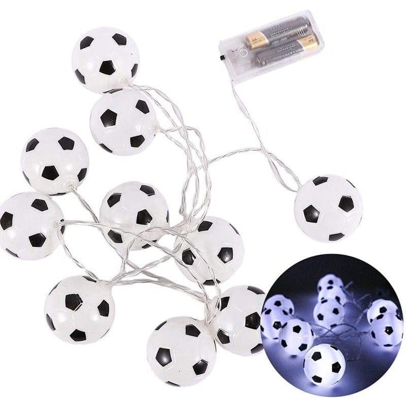 Voetbal LED-lichtsnoer 3m Kleurrijk Nachtlampen