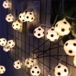 Voetbal LED-lichtsnoer 3m Kleurrijk Nachtlampen