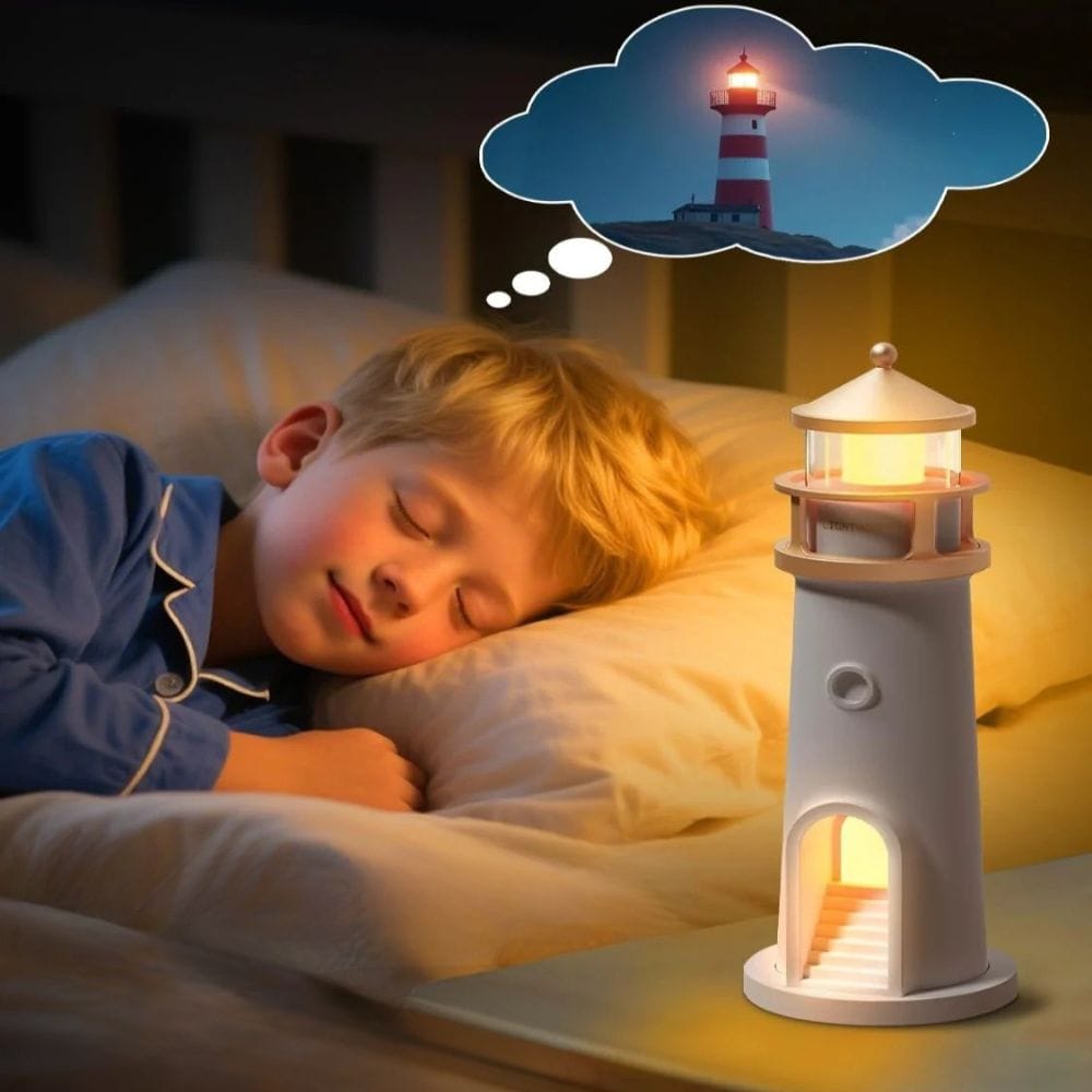 Vuurtoren Maanprojectie Nachtlampje Voor Kinderen Nachtlampen