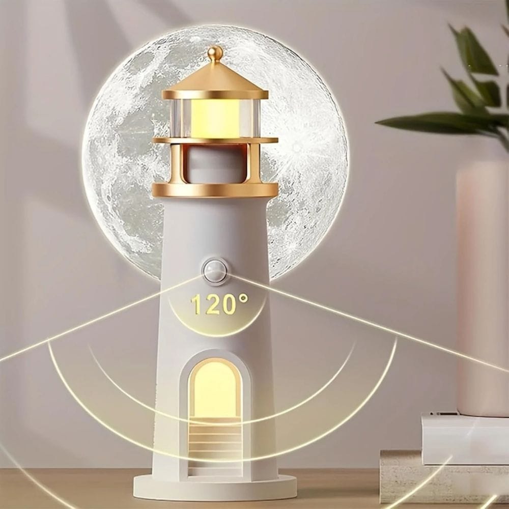 Vuurtoren Maanprojectie Nachtlampje Voor Kinderen Nachtlampen