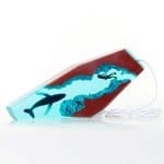 Walvis Epoxy Lamp Blauw 25x12.5 cm Nachtlampen