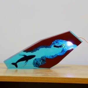 Walvis Nachtlampje Baby 15x10x9 cm Nachtlampen