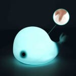 Walvis Nachtlampje Baby 15x10x9 cm Nachtlampen