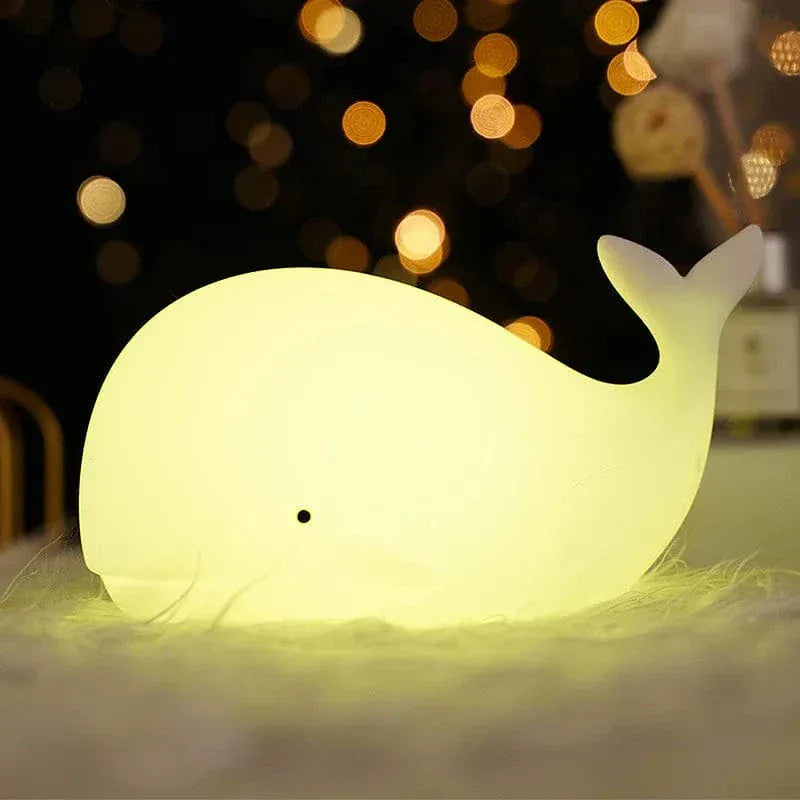 Walvis Nachtlampje BaliLuz 7Kleuren Nachtlampen