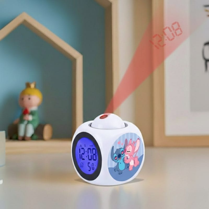 Wekker StitchRise met Projectie Nachtlampen