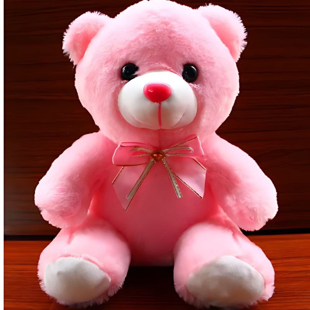 Wit of Roze Beerknuffel Lampje Nachtlampen
