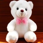 Wit of Roze Beerknuffel Lampje Nachtlampen