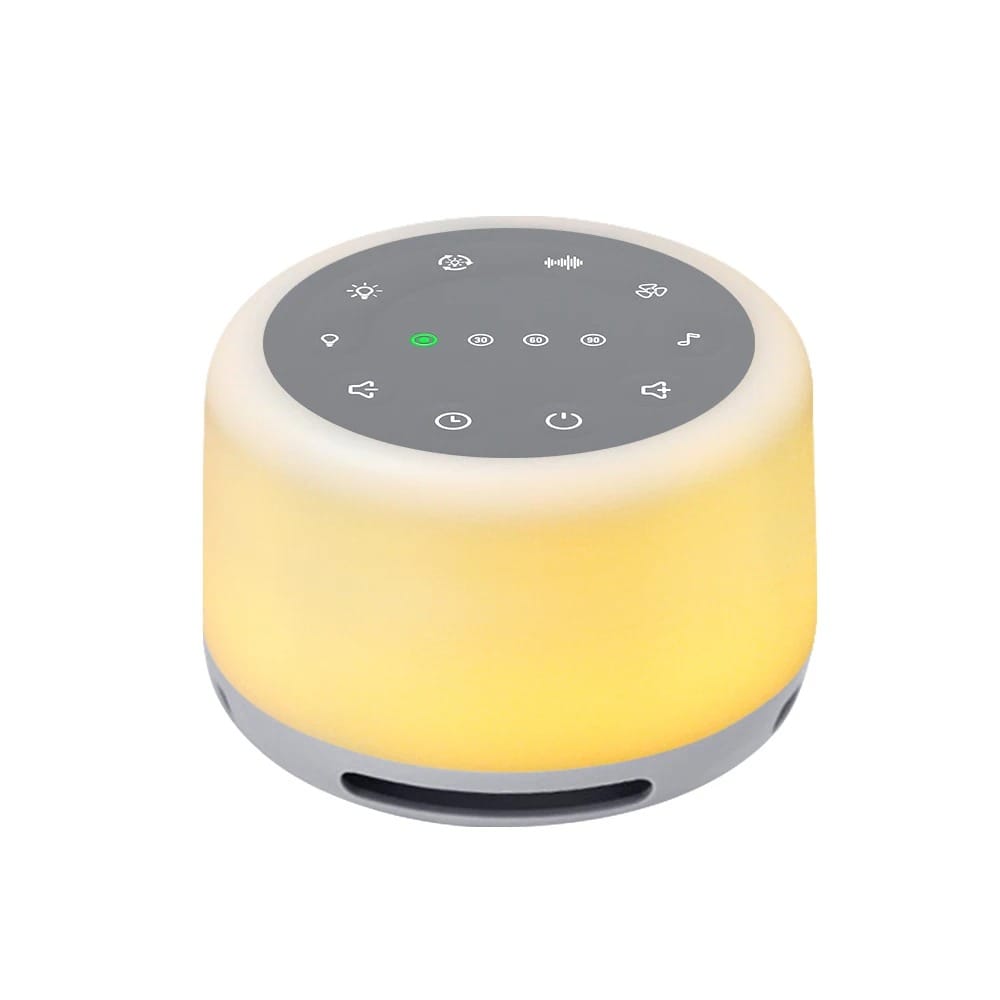 Witgeluid Babynachtlampje Met Rustgevende Geluiden Nachtlampen