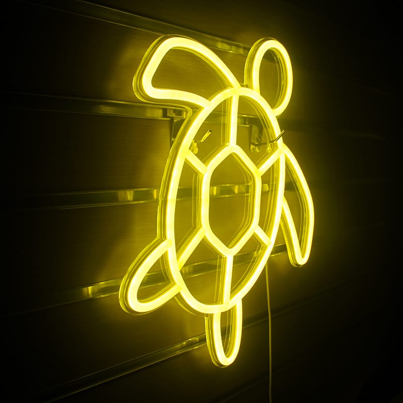 Witte LED Schildpad Lamp 35,5x35,5 Cm Decoratieve Nachtverlichting Nachtlampen