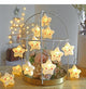 Witte Ster LED-lichtsnoer