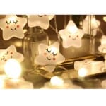 Witte Ster LED-lichtsnoer Nachtlampen