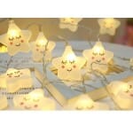 Witte Ster LED-lichtsnoer Nachtlampen