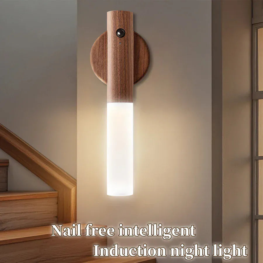 Witte WallGlow Bewegingssensor Wandlamp Met Magnetische Basis Nachtlampen