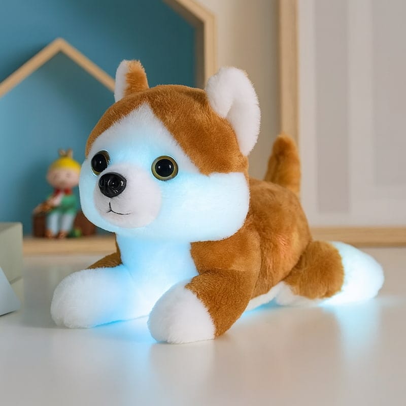Wolf Knuffel Nachtlamp Loupiot 25cm Nachtlampen