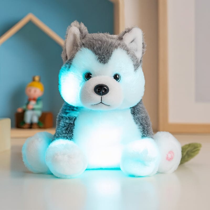 Wolf Knuffel Nachtlamp Loupiot 25cm Nachtlampen