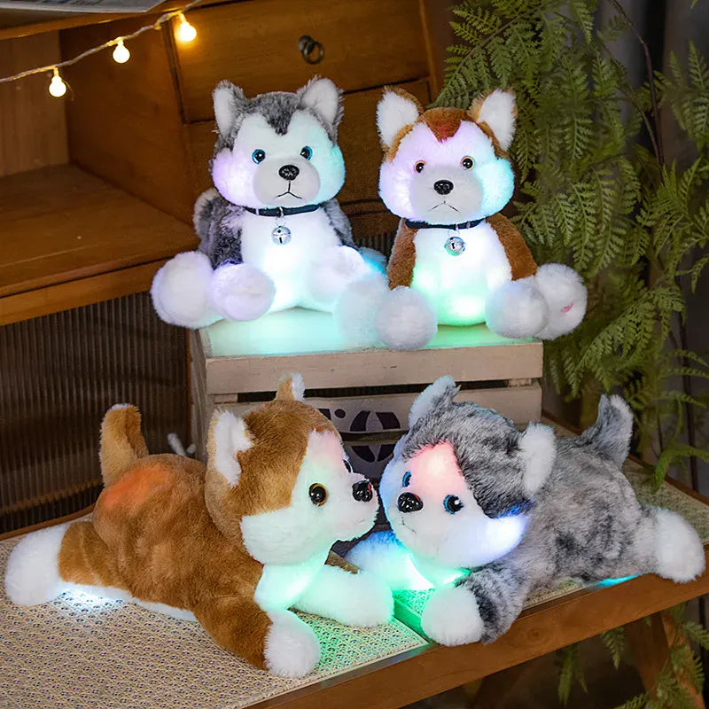 Wolf Knuffel Nachtlamp Loupiot 25cm Nachtlampen