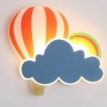 Wolk en heteluchtballon nachtlampje Nachtlampen