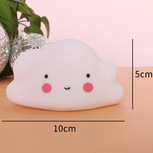 Wolk LED Nachtkastlampje 10x5cm Nachtlampen