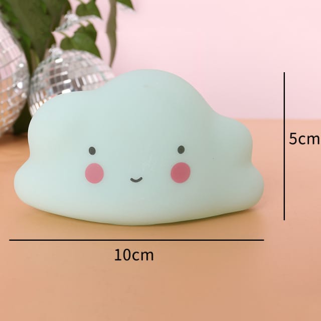 Wolk LED Nachtkastlampje 10x5cm Nachtlampen
