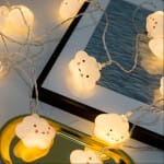 Wolk Lichtsnoer 1.5m Wit Zacht Licht Nachtlampen