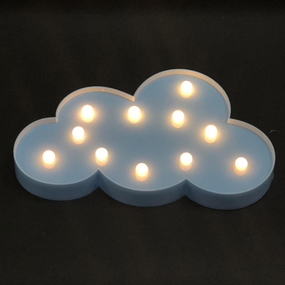 Wolk Wandlamp Met LED Lampen Nachtlampen