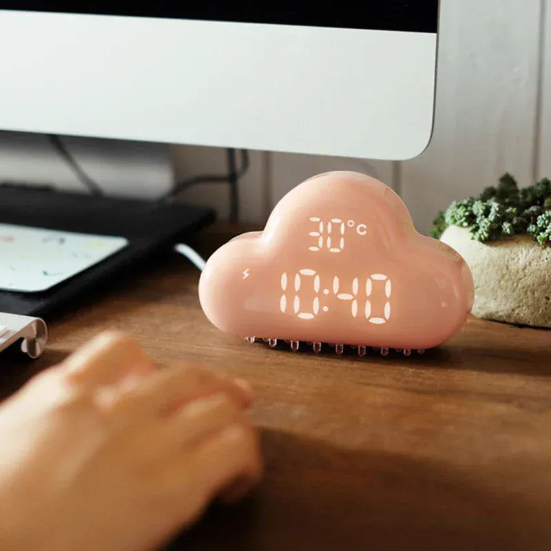 Wolken Wekker CloudyRise LED Nachtlampen