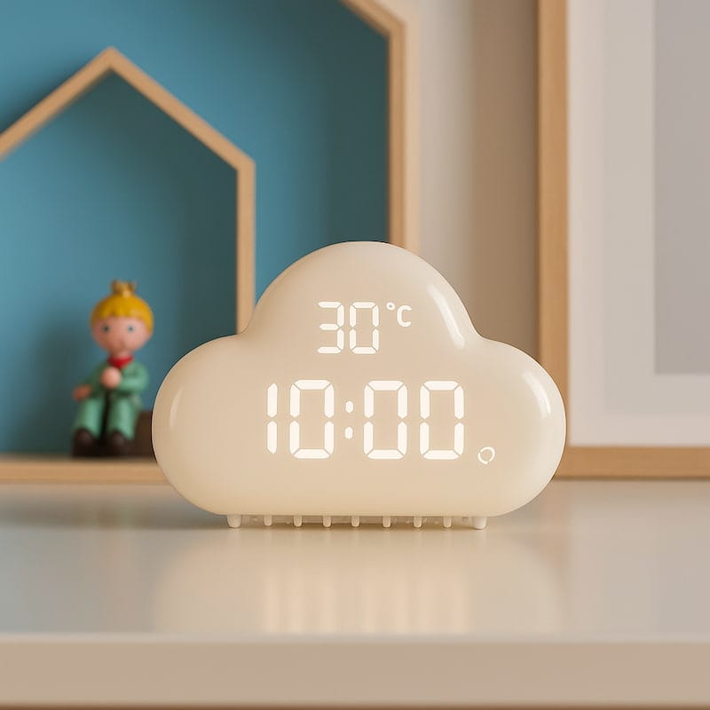 Wolken Wekker CloudyRise LED Nachtlampen