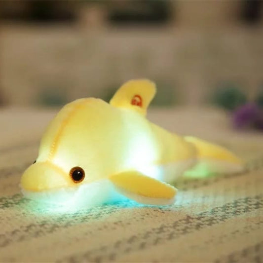 Zacht Dolfijn Knuffel 31 cm Licht Nachtlampen