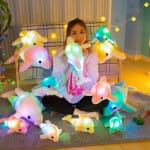 Zacht Dolfijn Knuffel 31 cm Licht Nachtlampen