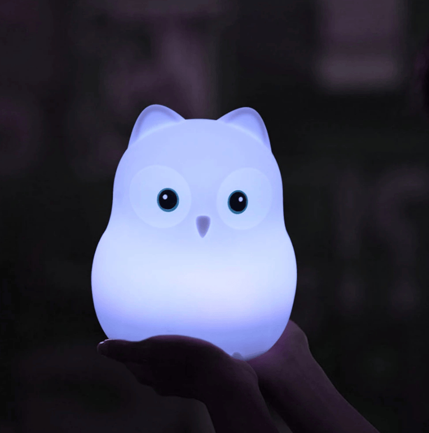 Zachte Siliconen Uil Nachtlampje Nachtlampen