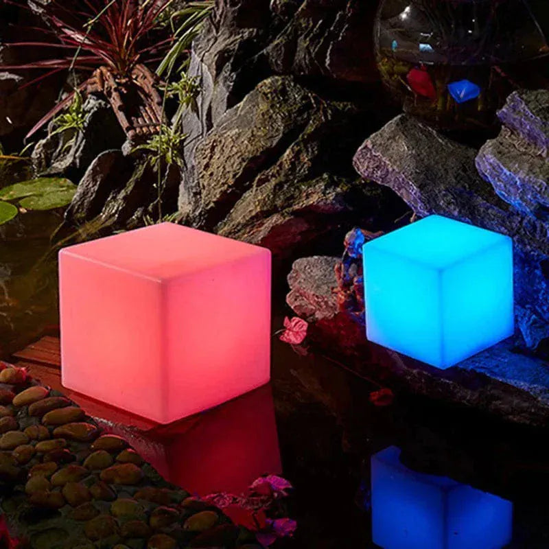 ZenCube Kubus Nachtlampje RGB Wit Nachtlampen