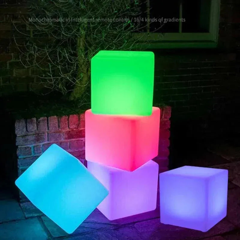 ZenCube Kubus Nachtlampje RGB Wit Nachtlampen