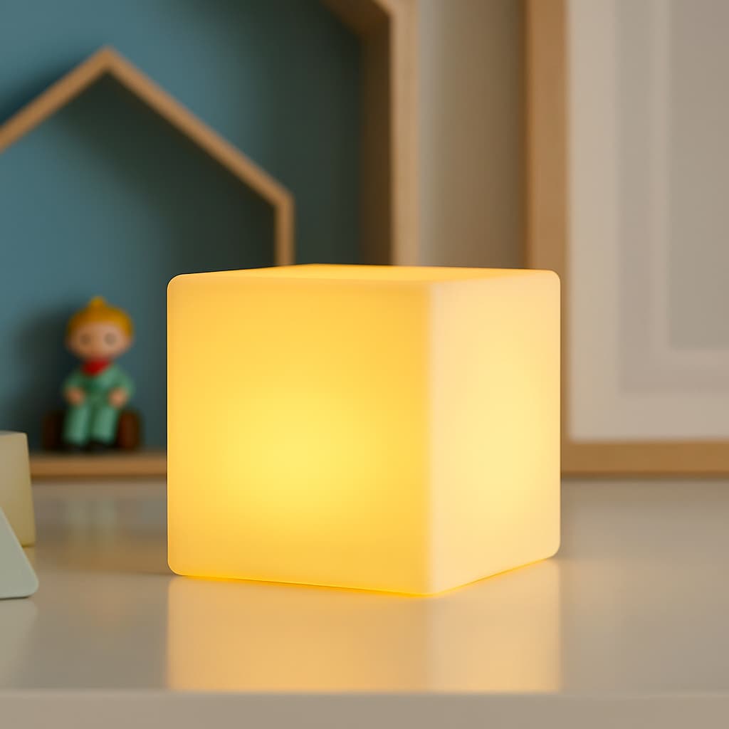 ZenCube Kubus Nachtlampje RGB Wit Nachtlampen