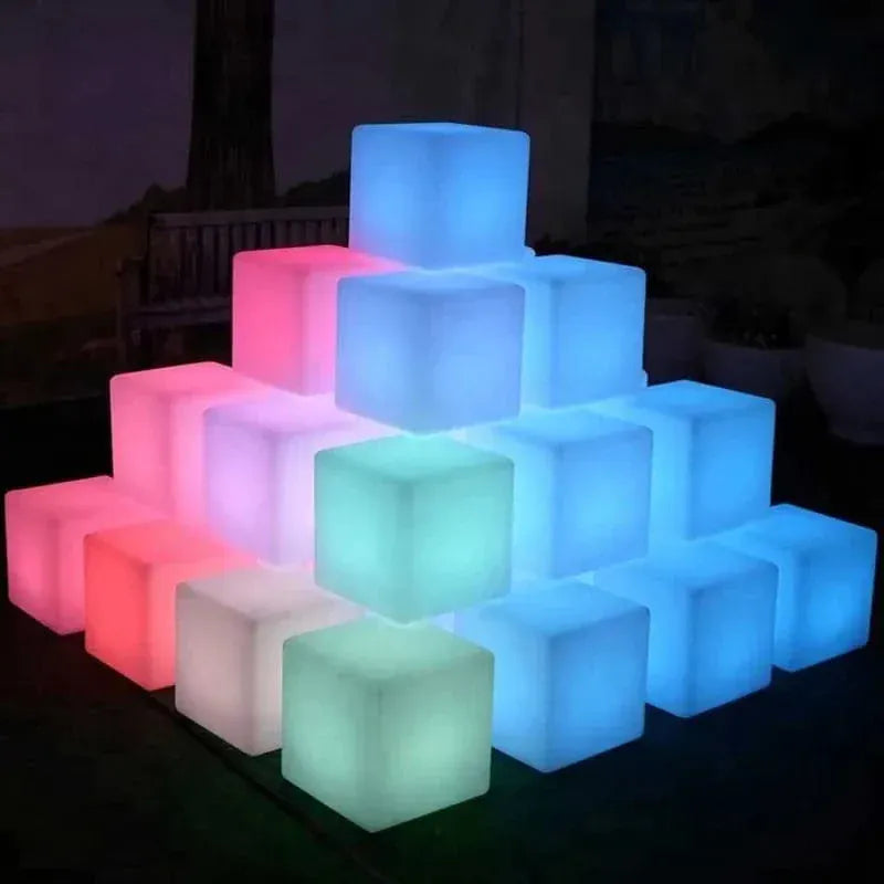 ZenCube Kubus Nachtlampje RGB Wit Nachtlampen