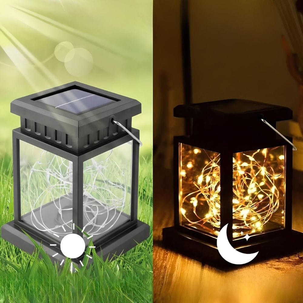 Zonne-energie Draagbare Lantaarn Nachtlampen