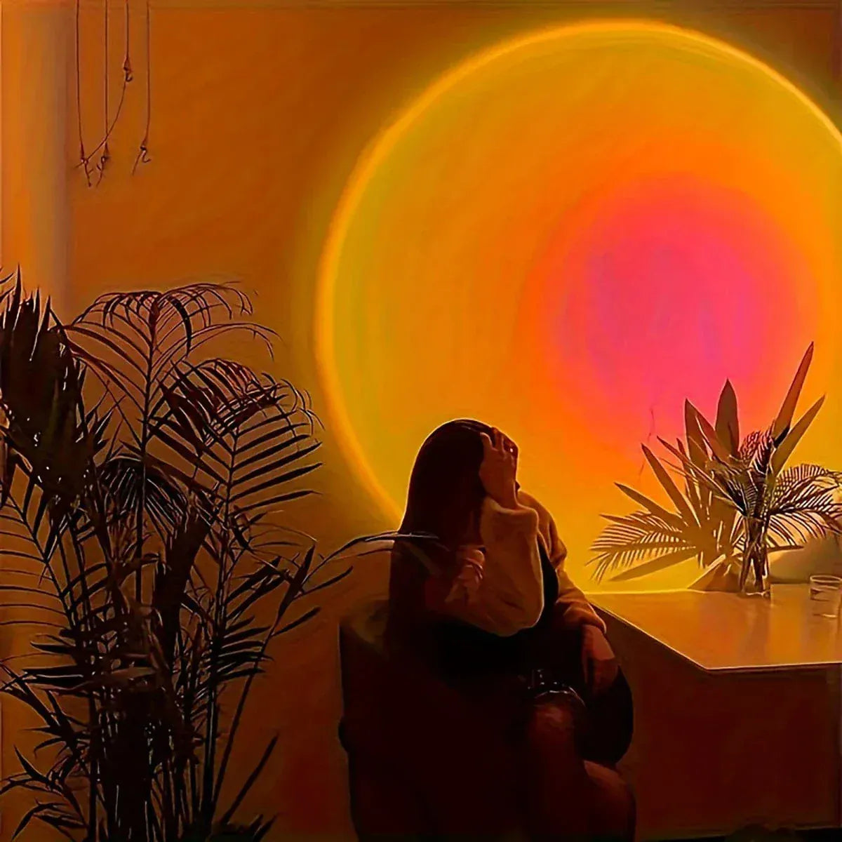 Zonsondergang LED Projector Nachtlampen