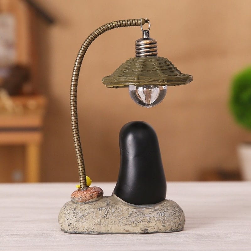 Zwarte Cape Nachtlampje 17x9.5 cm Nachtlampen